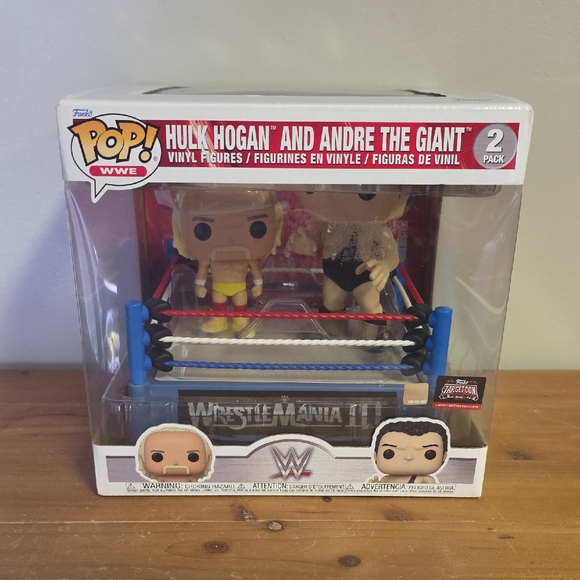 Funko Other - Funko WWE Hulk Hogan and Andre The Giant Vinyl Figures 2-Pack